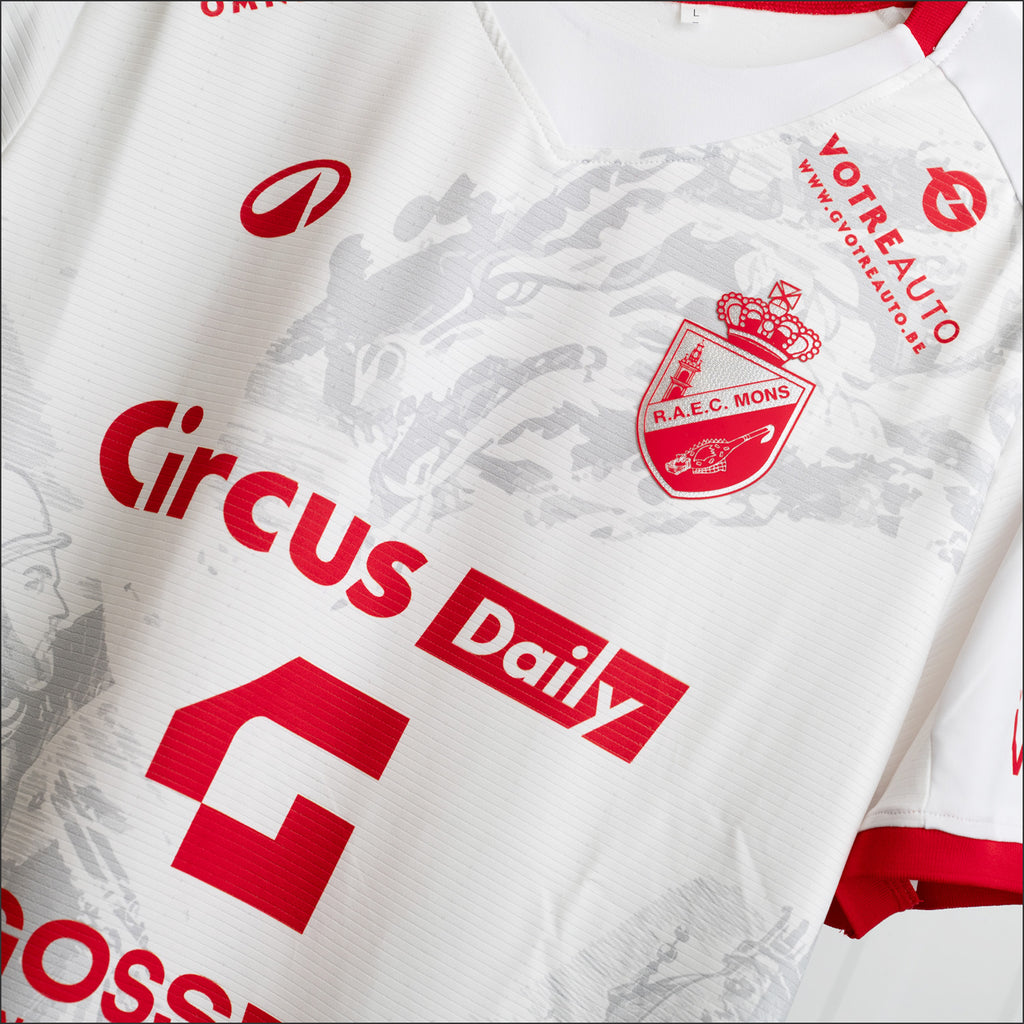 Maillot blanc - RAEC Mons